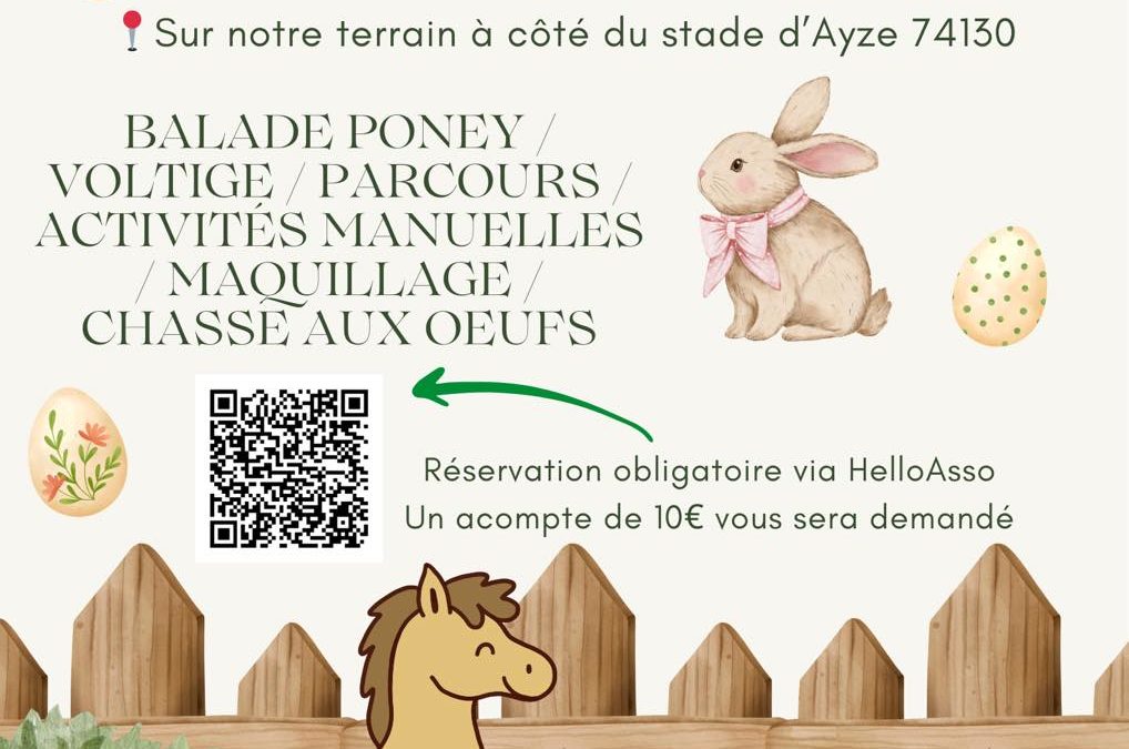PÂQUES AVEC LES PONEYS